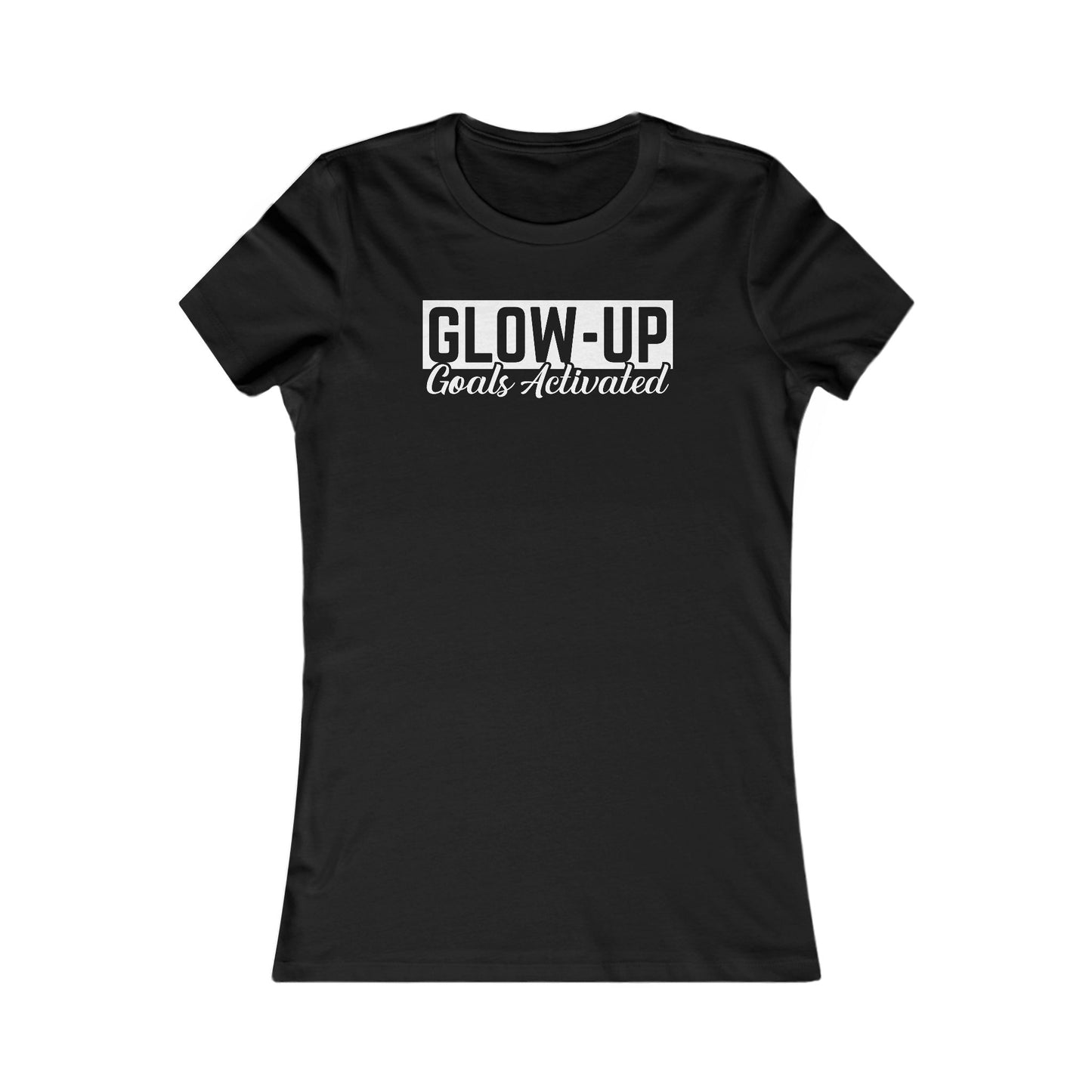 Glow UP Activated BlackTee